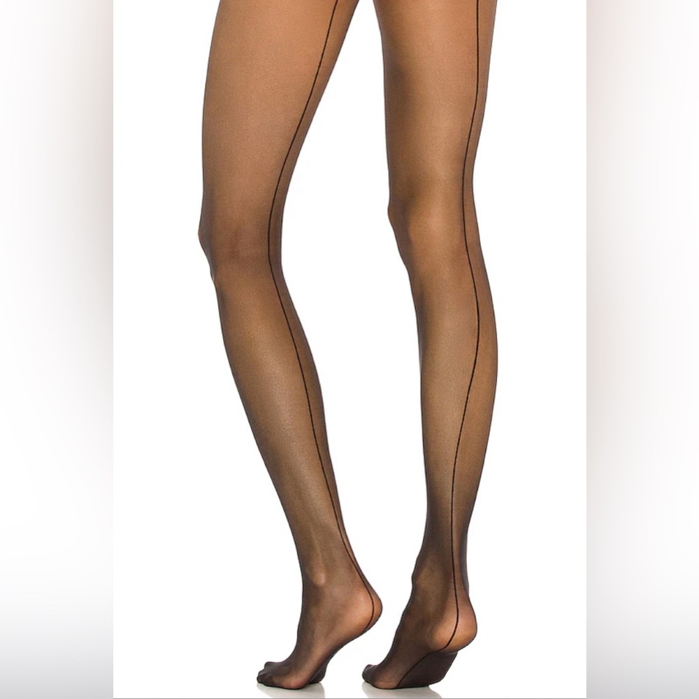 Wolford back seam tights